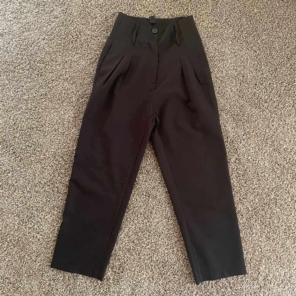 SHEIN Classic Black Dress Pants